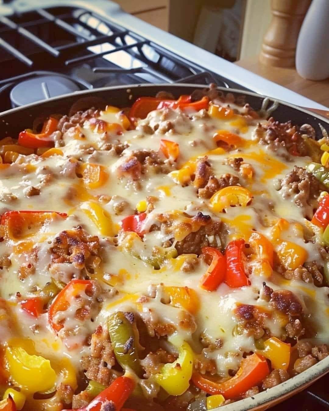 STUFFED PEPPER CASSEROLE 462925474_1259659481900965_4248996856966567811_n