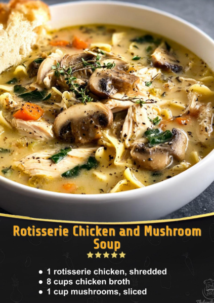 🍄 Rotisserie Chicken & Mushroom Soup Screenshot 2025-08-28 143337