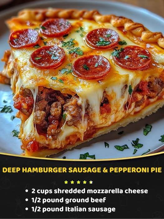 Deep Hamburger Sausage & Pepperoni Pie 533728568_2567196973617549_6163980166063997641_n