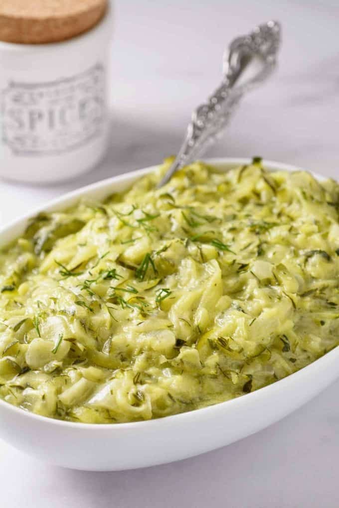 Hungarian-Style Summer Squash with Dill🇭🇺 dd503079cf1e3b91f38565b6032488fb