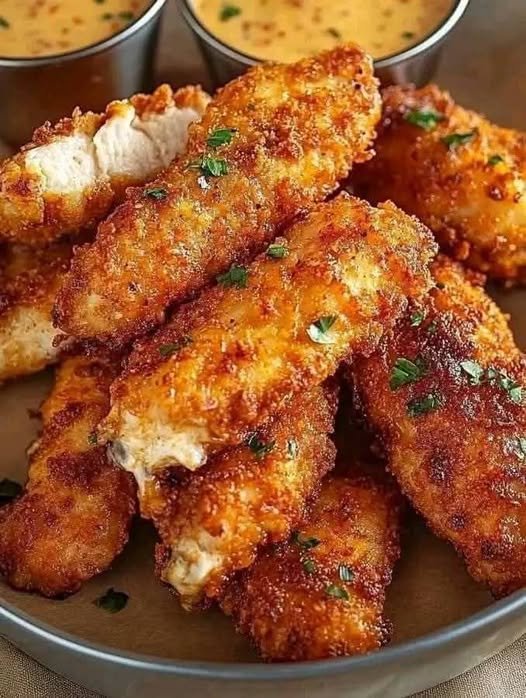 Crispy Chicken Tenders with Dipping Sauce 557419073_757613673943407_366480670661778766_n
