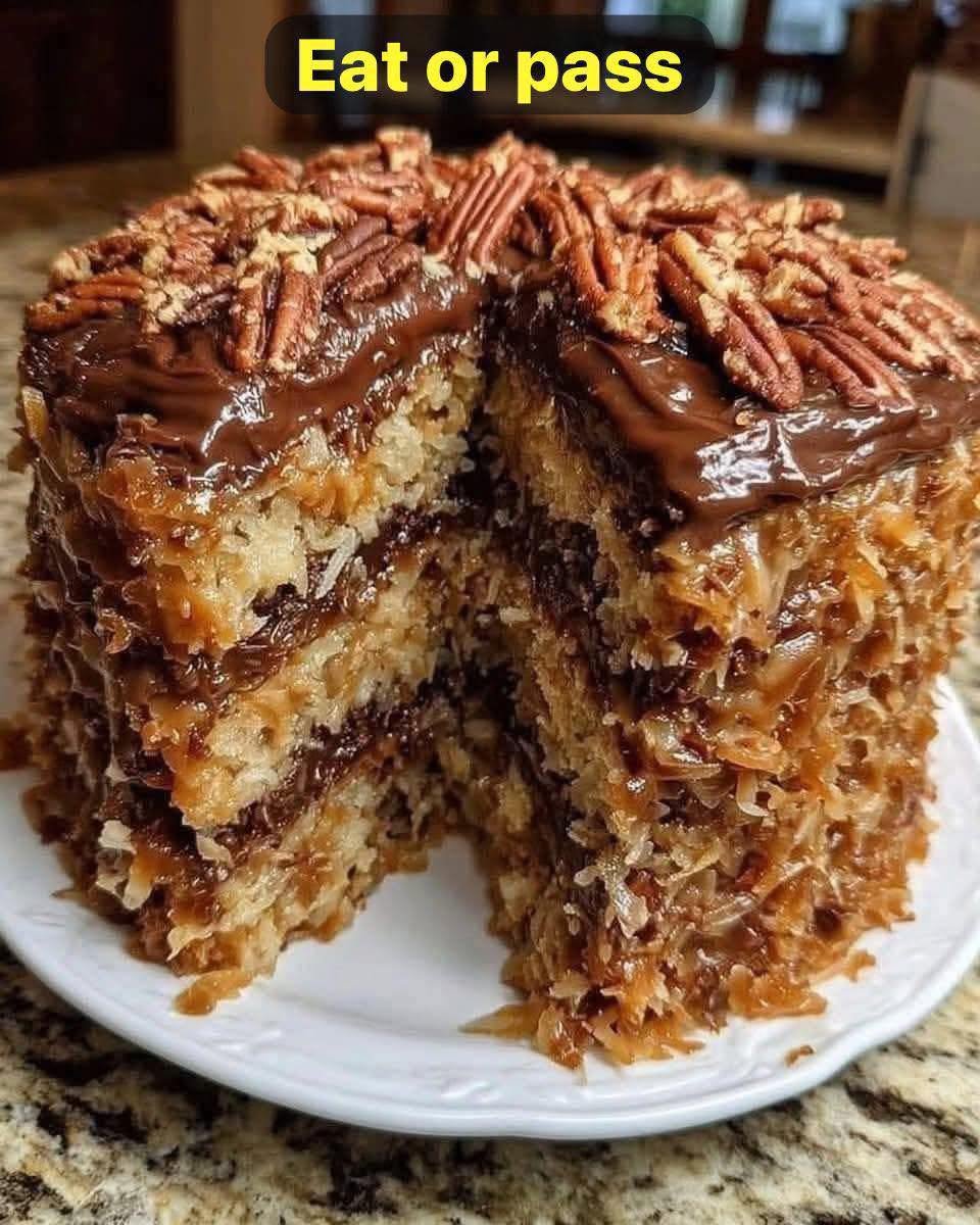 🇩🇪 Family German Chocolate Cake 569038874_3061484387574545_6651715839039027054_n
