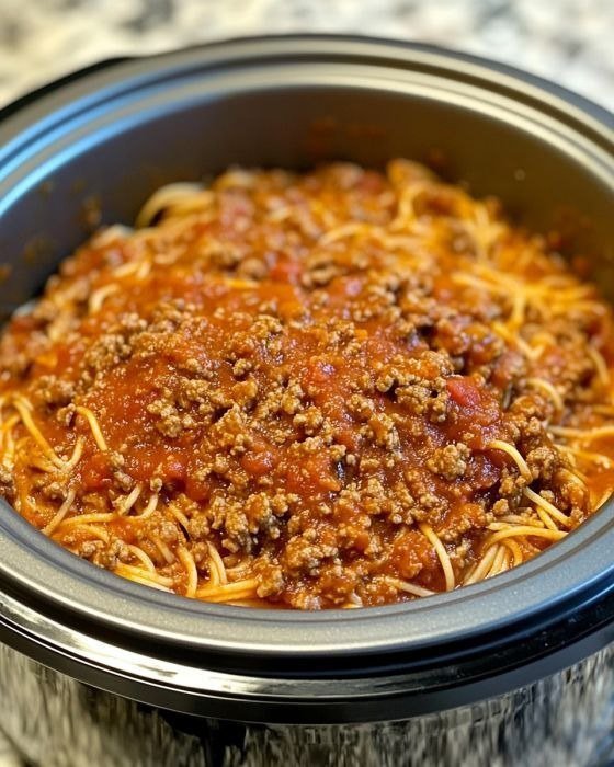 Slow Cooker Church Supper Spaghetti 574550521_866227485757101_3362197850246415556_n
