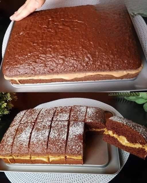 🍫☕ Chocolate Coffee Cake with Lotus Cream Topping 581956398_5116091288616747_5048129021056527325_n