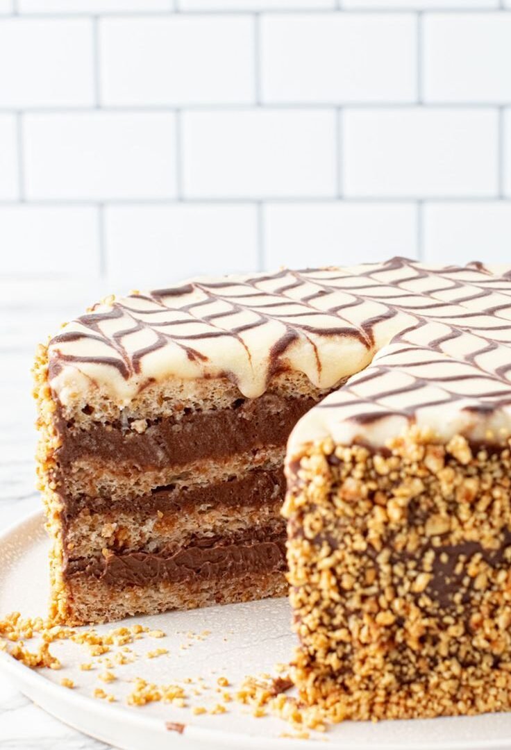 Hazelnut And Chocolate Hazelnut Cake b6bc8fa6d44ee006056aaae6f51b3bad