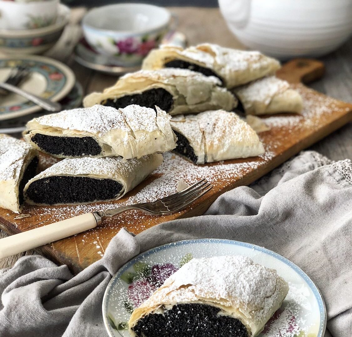 Brown Butter Hungarian Poppy Seed Strudel ae0686e5f304826f3e731b351c1212e8
